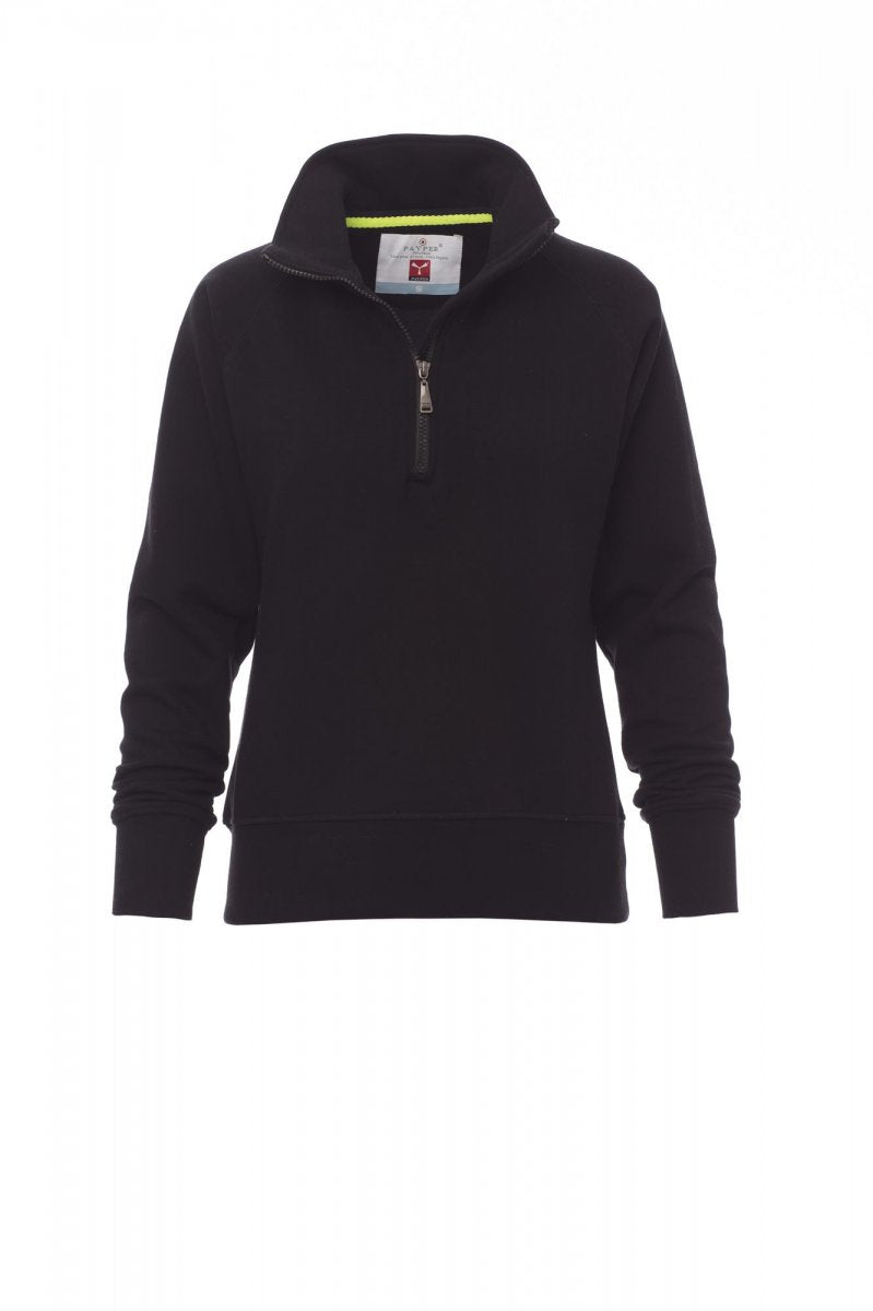 Payper MIAMI+LADY Halb Zip – Schwarz