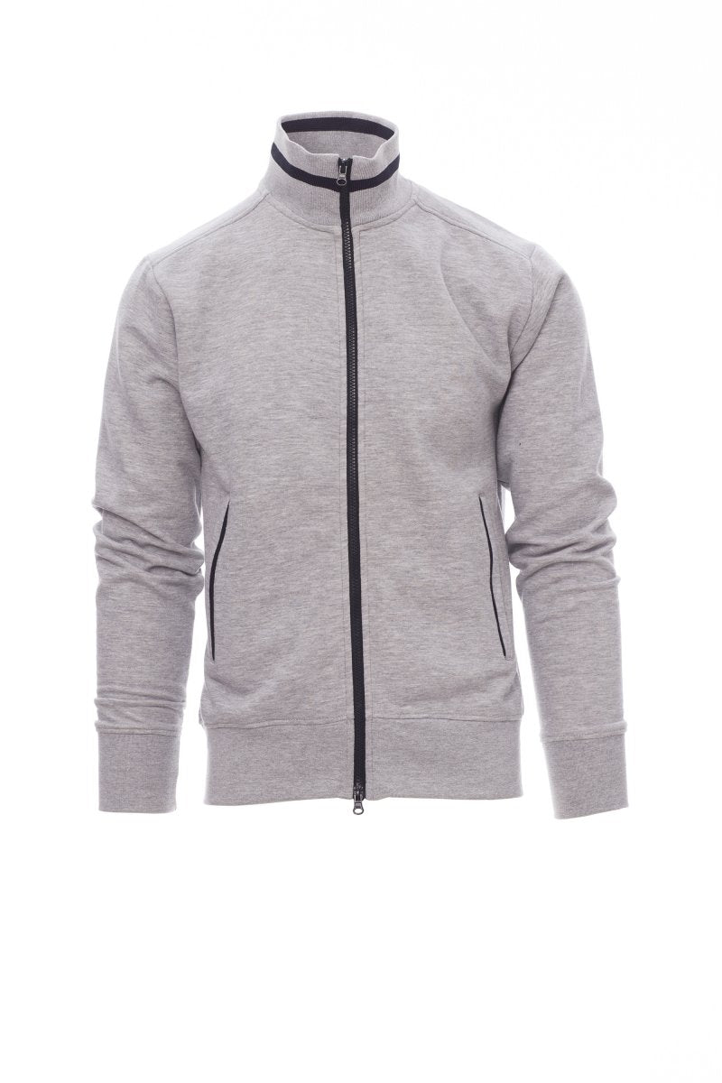 Payper SYDNEY Full Zip – Grau Meliert/Marineblau