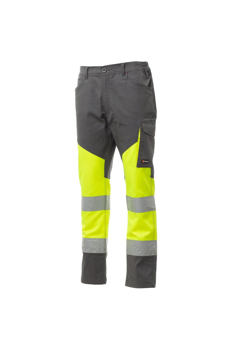 Payper WORKING SUMMER Cargo – Fluogelb / Rauchgrau
