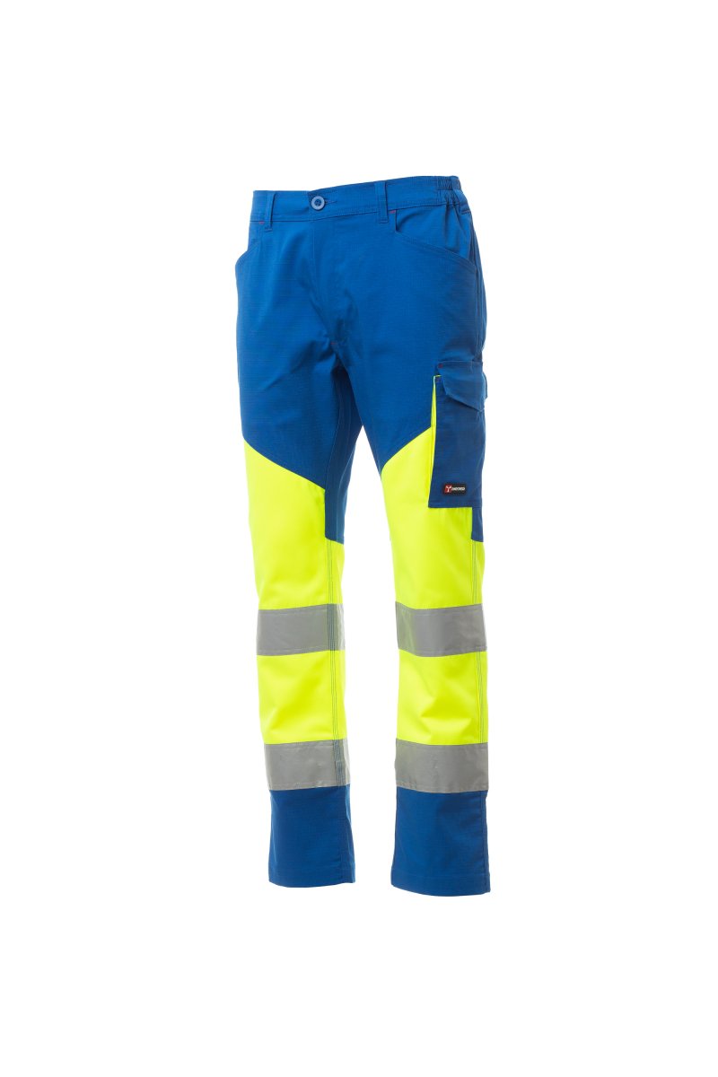 Payper WORKING SUMMER Cargo – Fluogelb / Königsblau