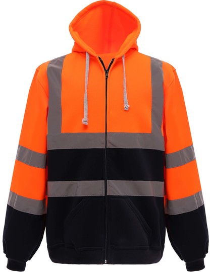 Hi-Vis Zip Hoodie (YK07)