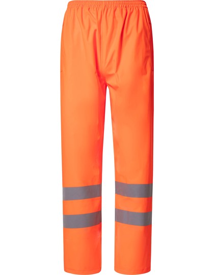 Hi-Vis Soft Flex Breathable Rain Trousers (YK451)