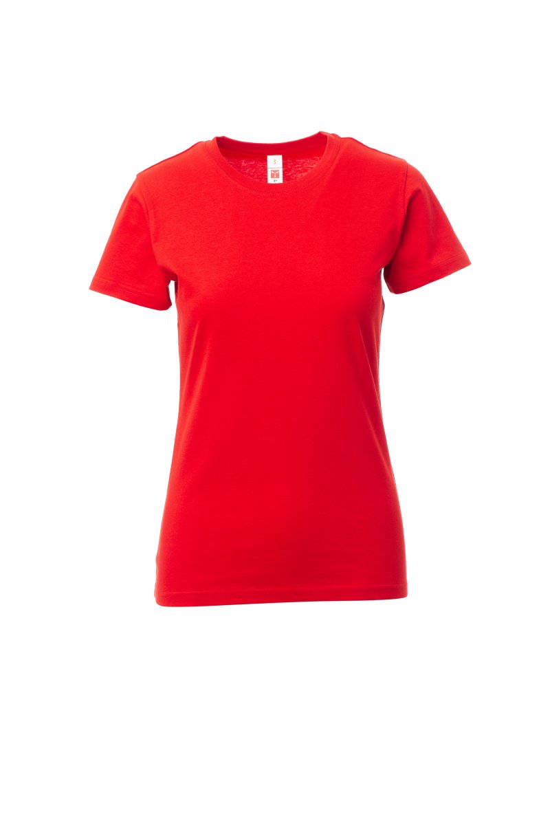 Payper PRINT LADY Kurzärmelig – Rot
