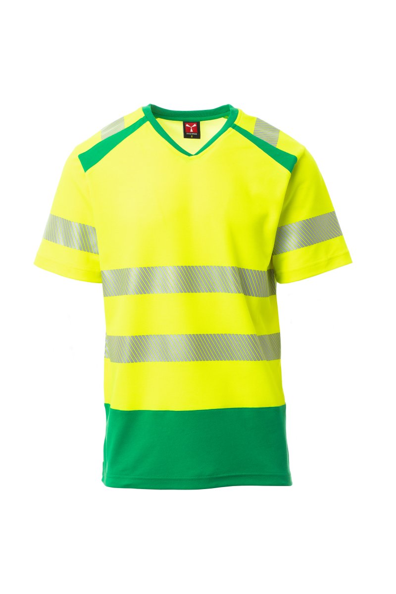 Payper WAY Kurzärmelig – Fluogelb/Geleegrün