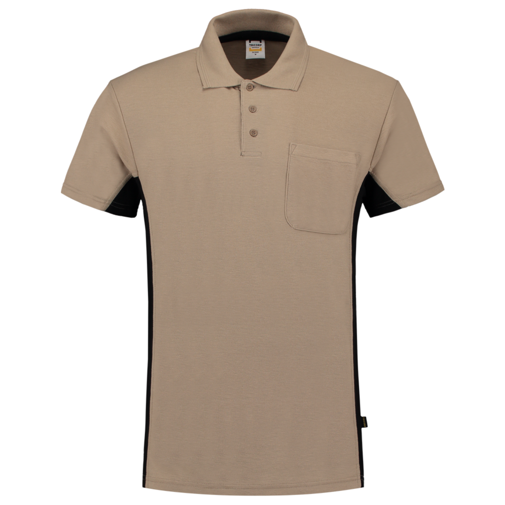 Tricorp Poloshirt Bicolor Brusttasche 202002