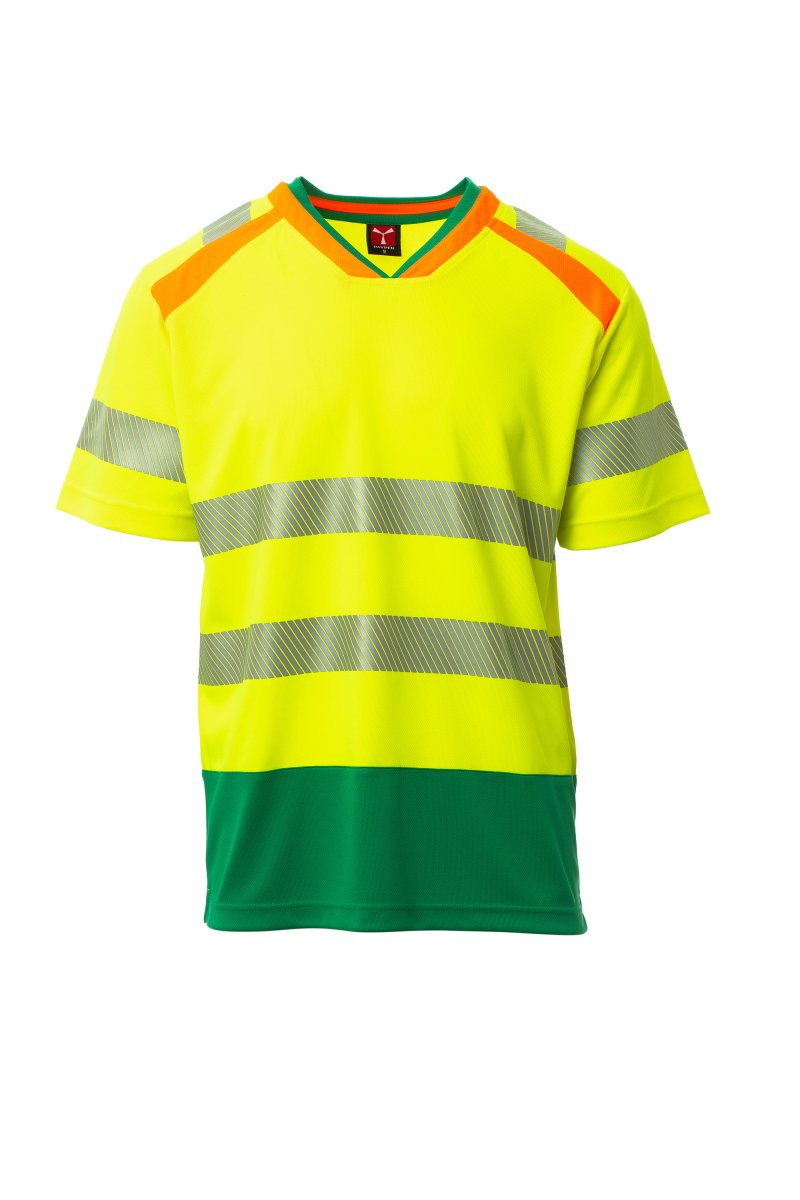 Payper ALLEY Kurzärmelig – Fluogelb/Geleegrün