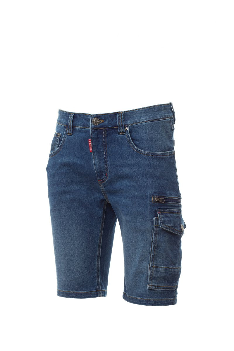 Payper WEST SHORTS 5 Tasche Cargo – Denimblau