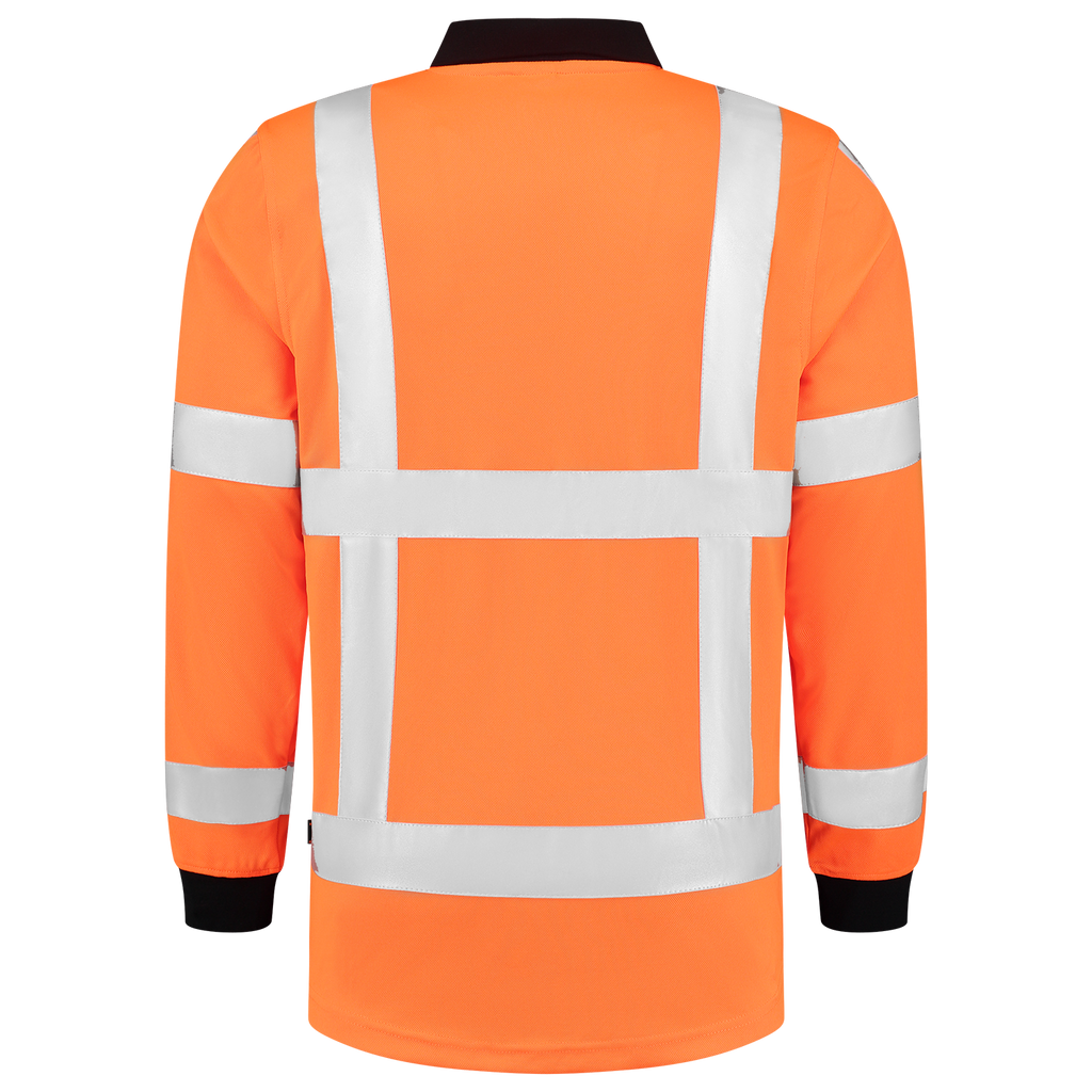 Tricorp Poloshirt EN ISO 20471 Birdseye, Langarm 203005