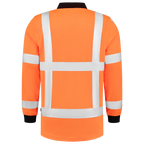 Tricorp Poloshirt EN ISO 20471 Birdseye, Langarm 203005