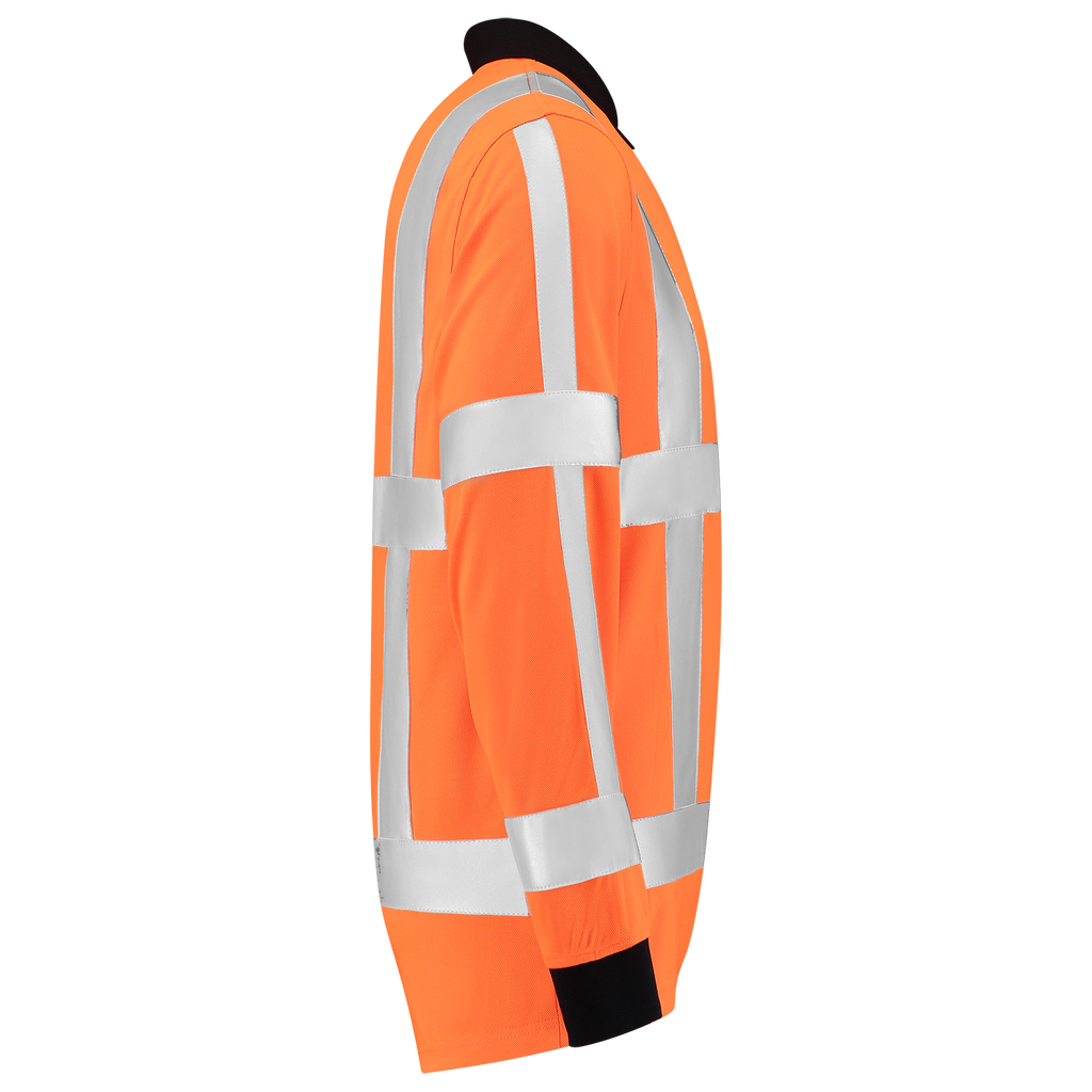 Tricorp Poloshirt EN ISO 20471 Birdseye, Langarm 203005