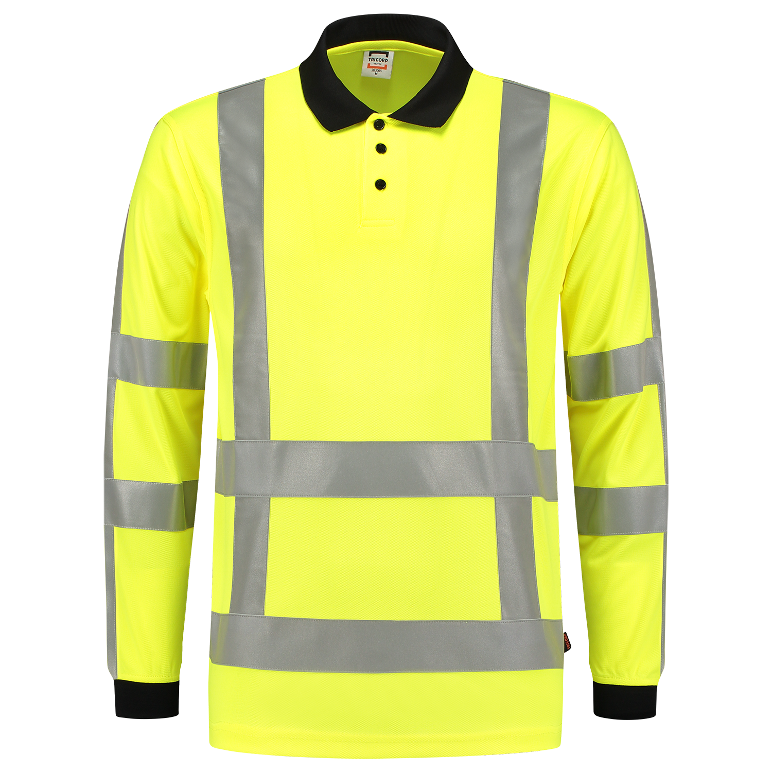 Tricorp Poloshirt EN ISO 20471 Birdseye, Langarm 203005