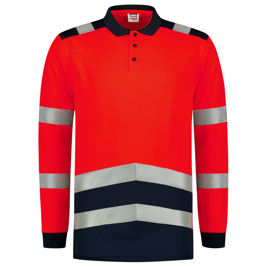 Tricorp Warnschutz Poloshirt Bicolor Longsleeve 203008