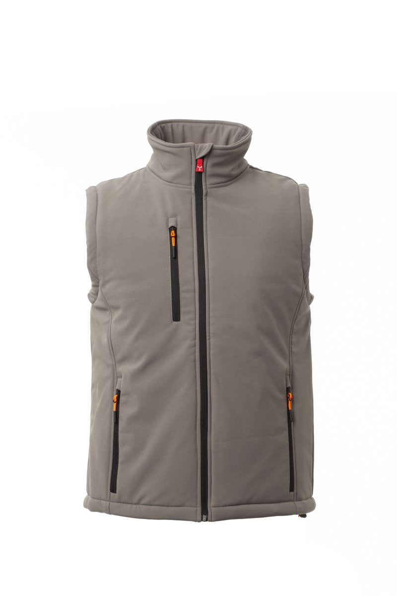 Payper GALE VEST PAD Imbottito Senza Maniche – Rauchgrau/Schwarz