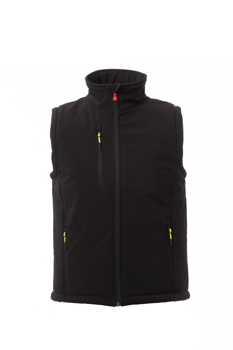 Payper GALE VEST PAD Imbottito Senza Maniche – Schwarz/Schwarz