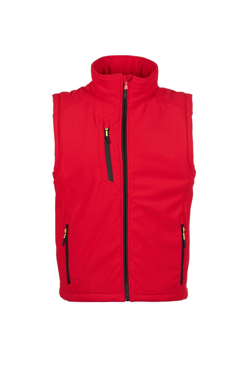 Payper CREEK VEST PAD Imbottito Senza Maniche – Rot/Schwarz