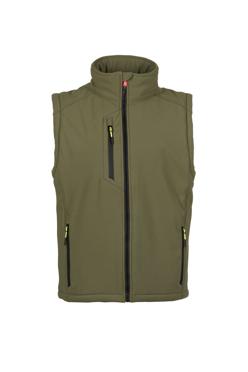 Payper CREEK VEST PAD Imbottito Senza Maniche – Militärgrün/Grün