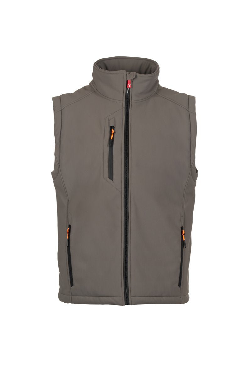 Payper CREEK VEST PAD Imbottito Senza Maniche – Rauchgrau/Schwarz