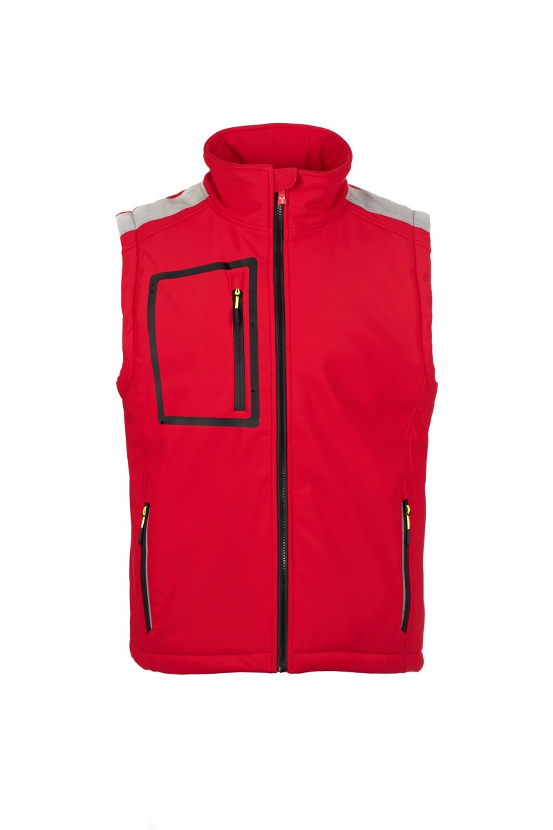 Payper STREAM VEST PAD Imbottito Senza Maniche – Rot/Schwarz