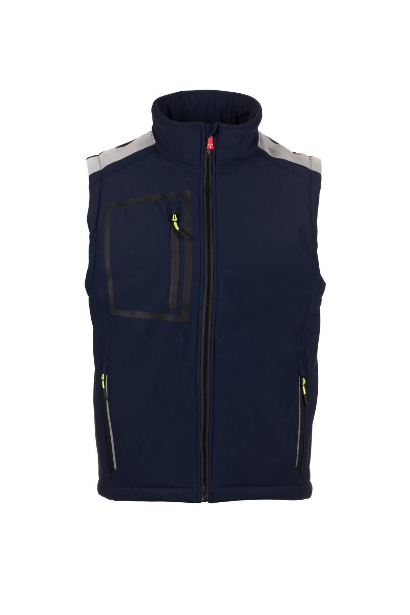 Payper STREAM VEST PAD Imbottito Senza Maniche – Marineblau/Königsblau