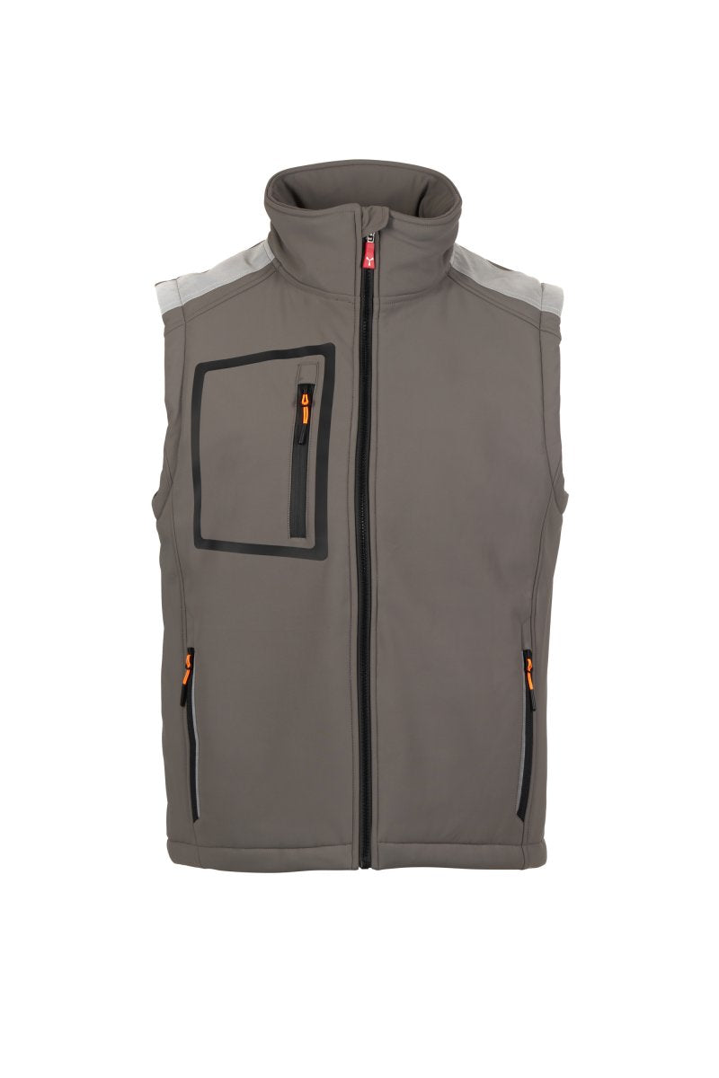 Payper STREAM VEST PAD Imbottito Senza Maniche – Rauchgrau/Schwarz