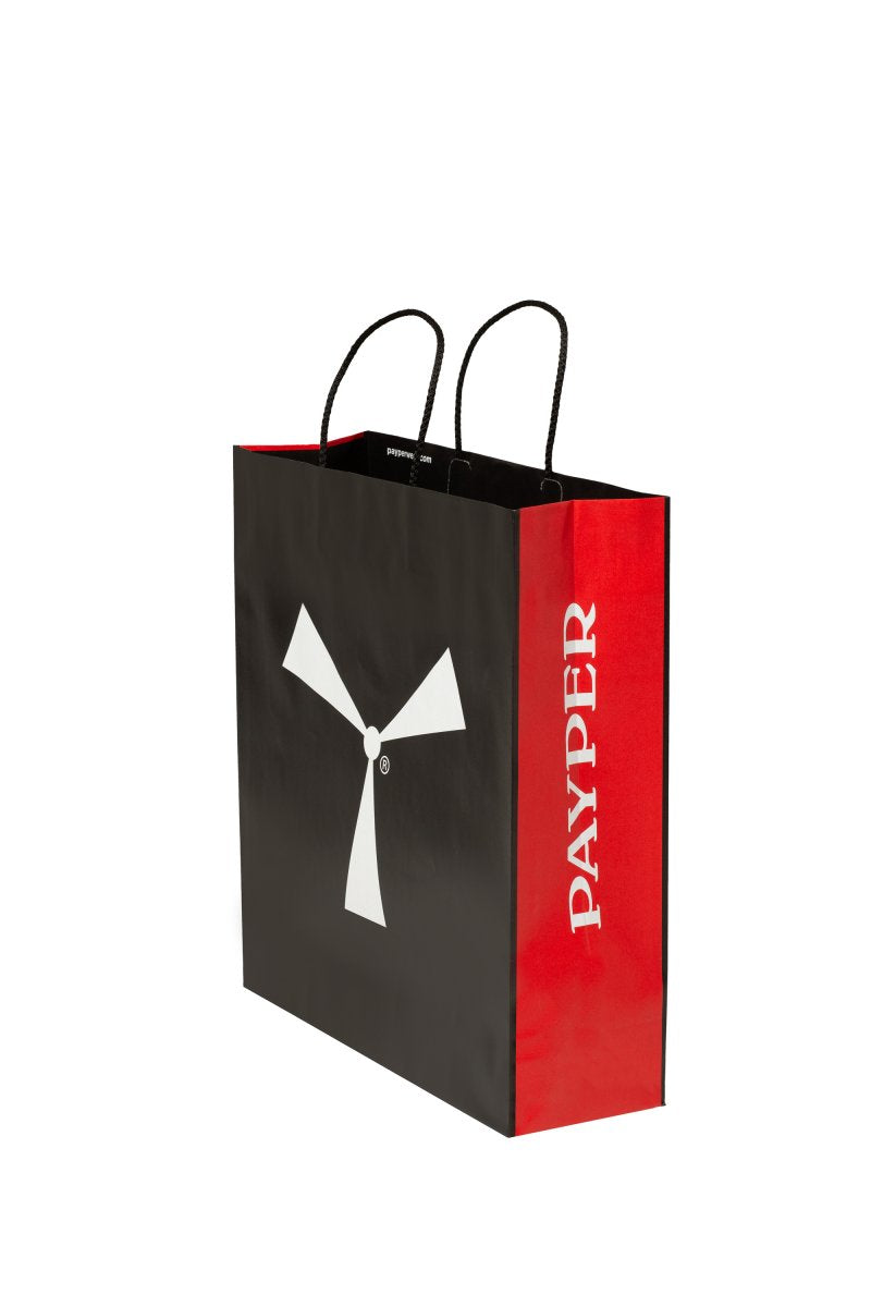 Payper PACK 30X MID-SHOPPING BAG ED3 Borse – Schwarz/Rot