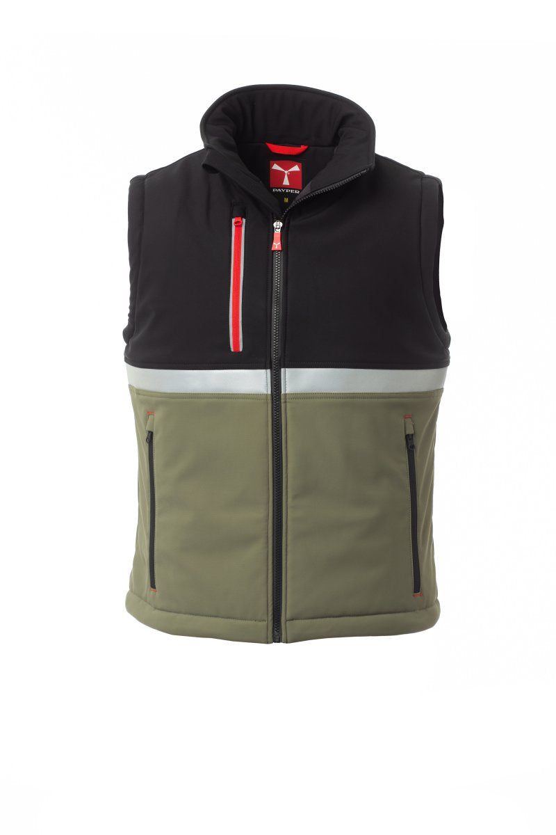 Payper WISE VEST PAD Imbottito Senza Maniche – Militärgrün/Schwarz