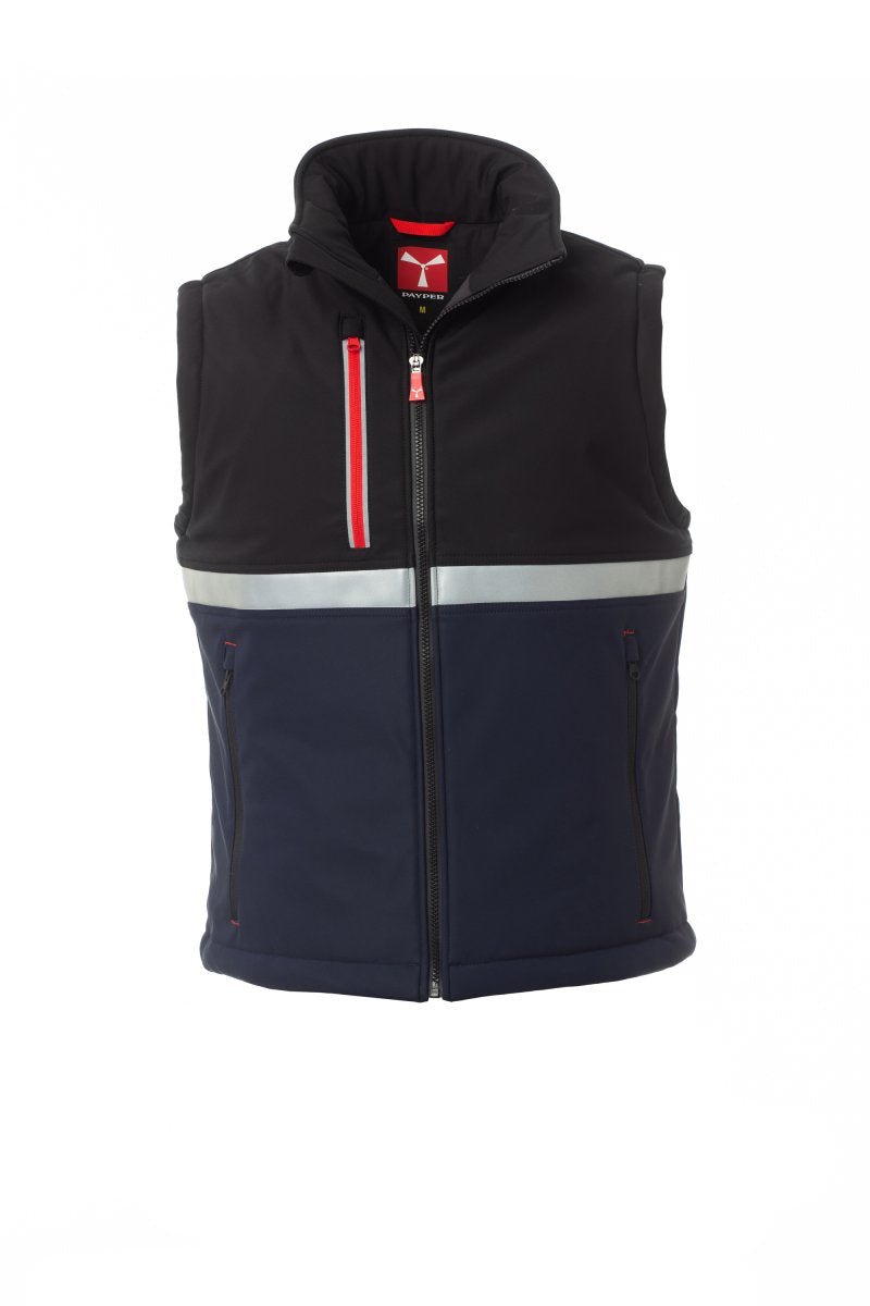 Payper WISE VEST PAD Imbottito Senza Maniche – Marineblau/Schwarz