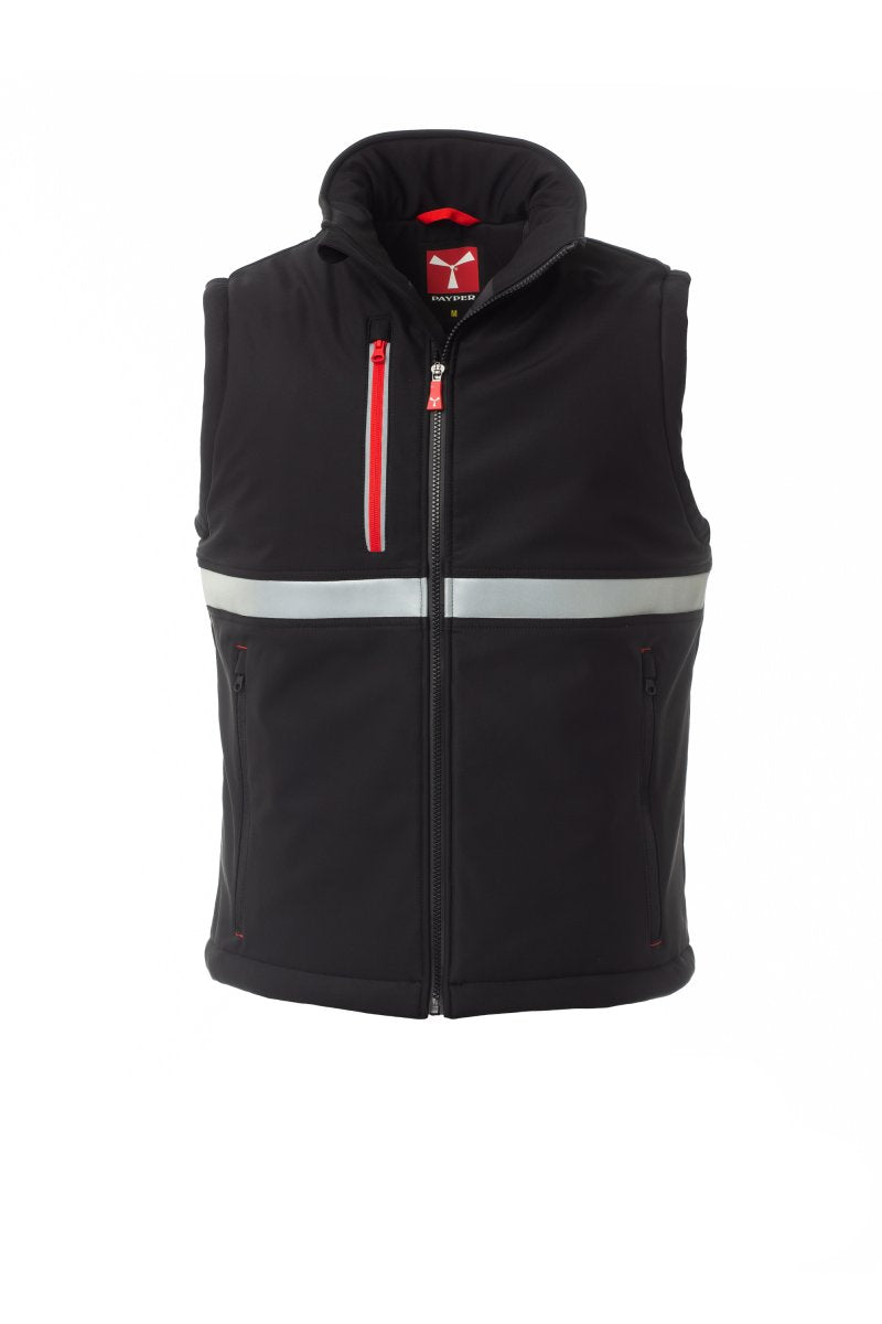 Payper WISE VEST PAD Imbottito Senza Maniche – Schwarz/Schwarz