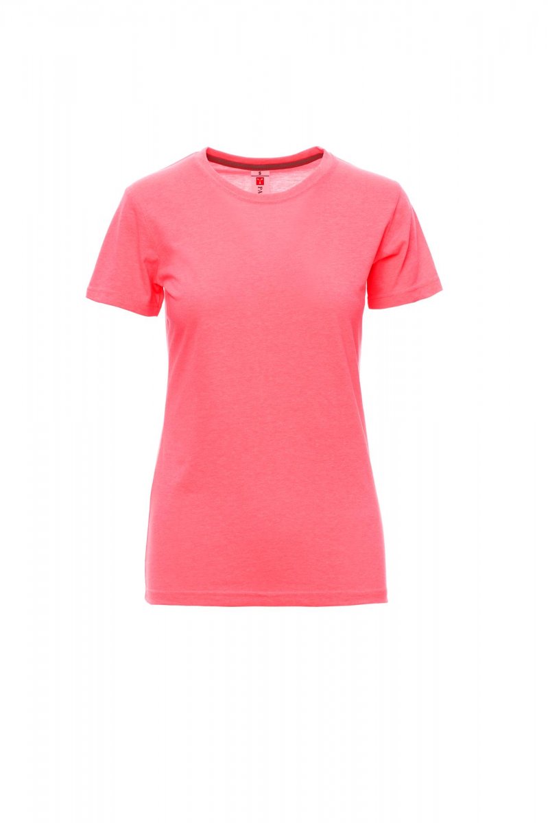 Payper SUNSET LADY FLUO Kurzärmelig – Fluo-Fuchsienrot
