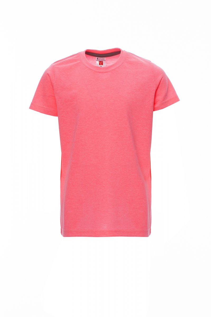 Payper SUNSET KIDS FLUO Kurzärmelig – Fluo-Fuchsienrot