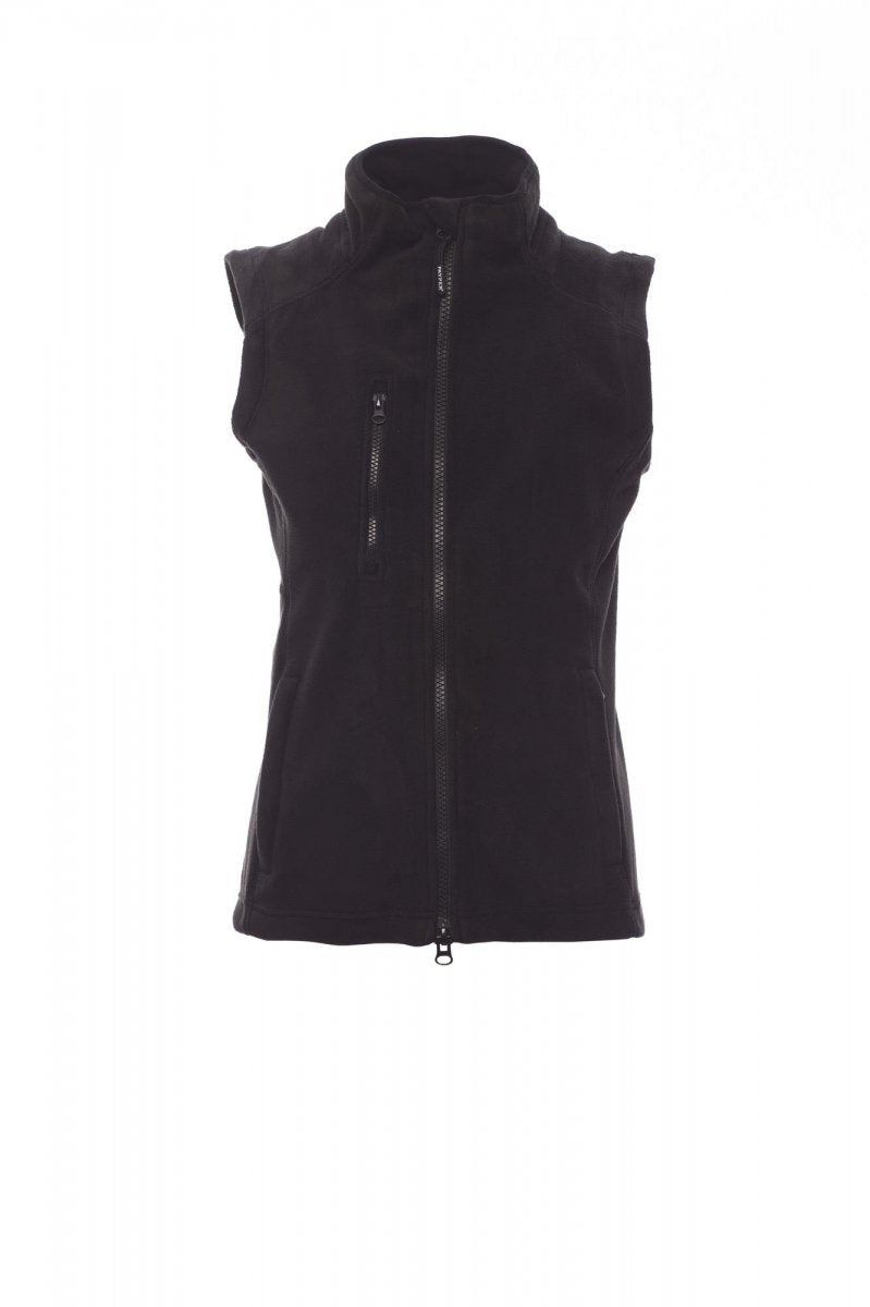 Payper EASY+LADY Ärmelloser Full Zip – Schwarz
