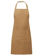Colours Collection Bib Apron With Pocket (PW154)