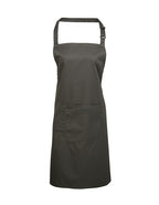 Colours Collection Bib Apron With Pocket (PW154)