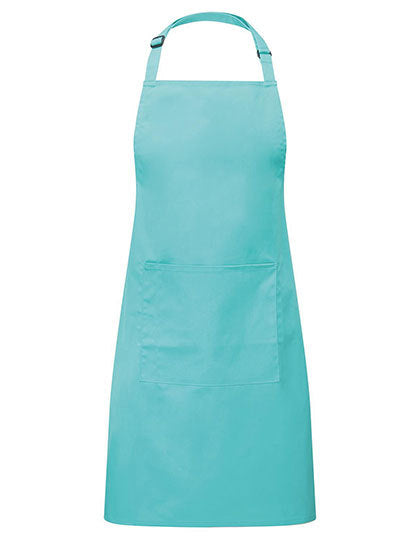 Colours Collection Bib Apron With Pocket (PW154)