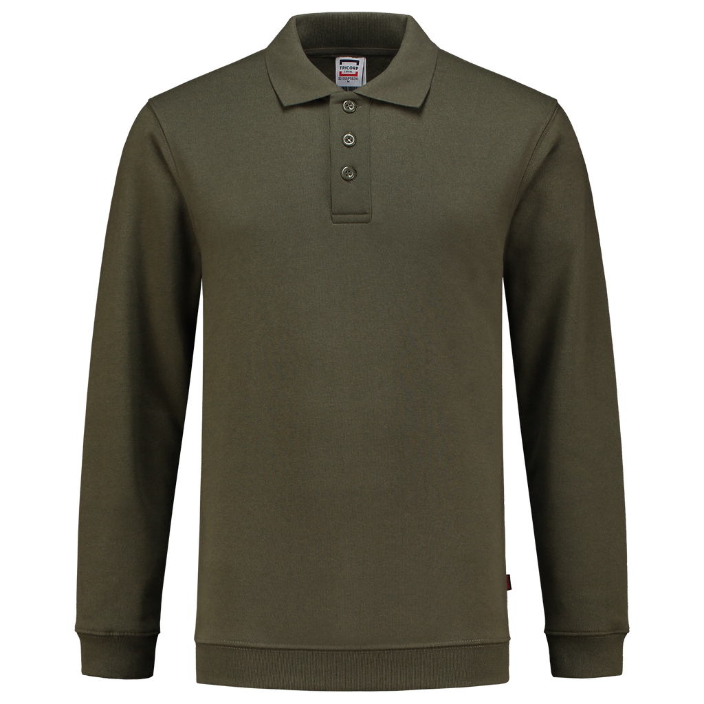 Tricorp Sweatshirt Polokragen und Bund 301005