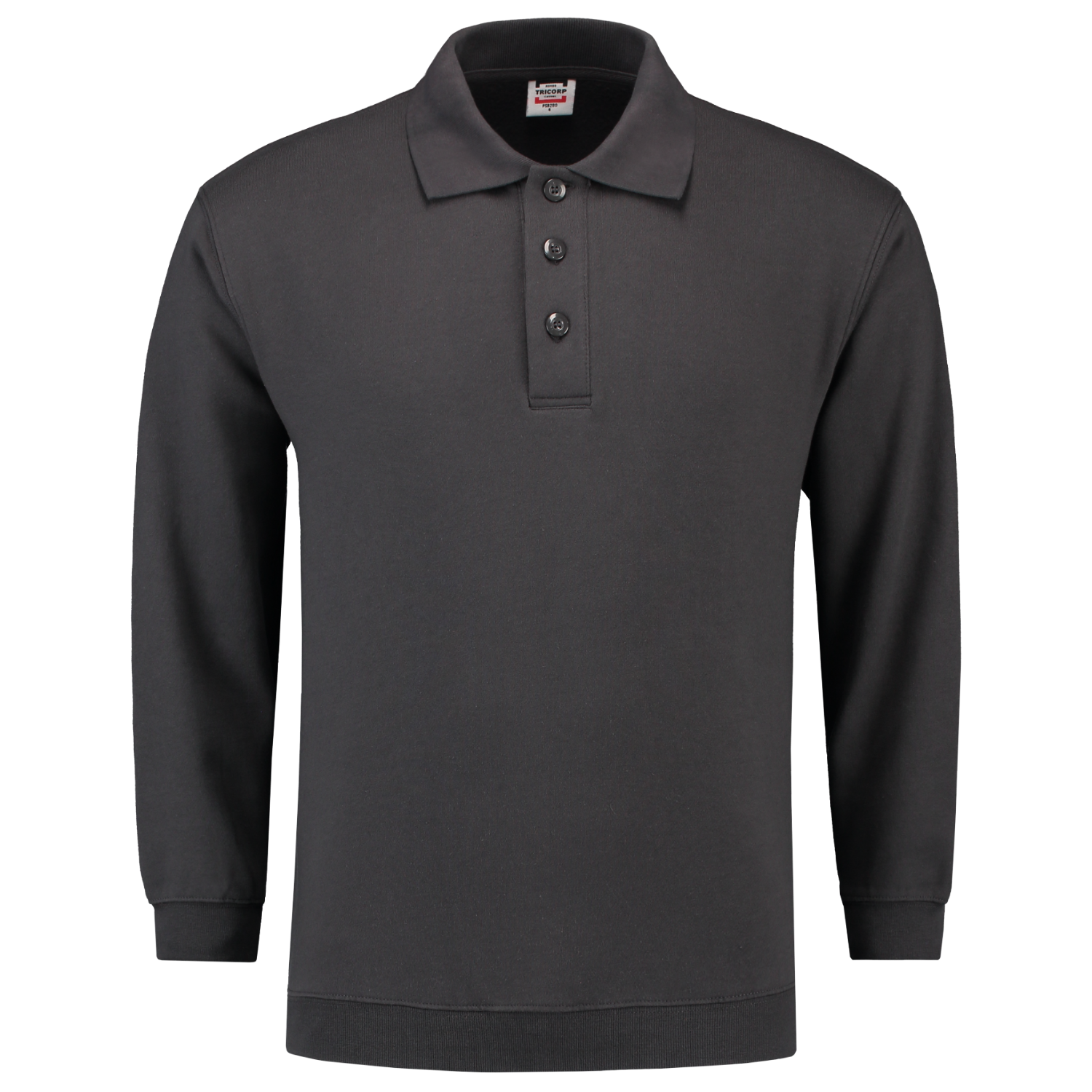 Tricorp Sweatshirt Polokragen und Bund 301005