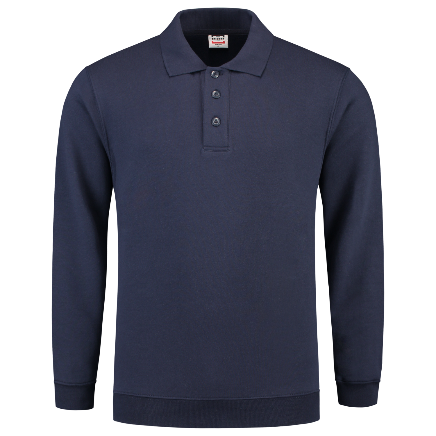 Tricorp Sweatshirt Polokragen und Bund 301005