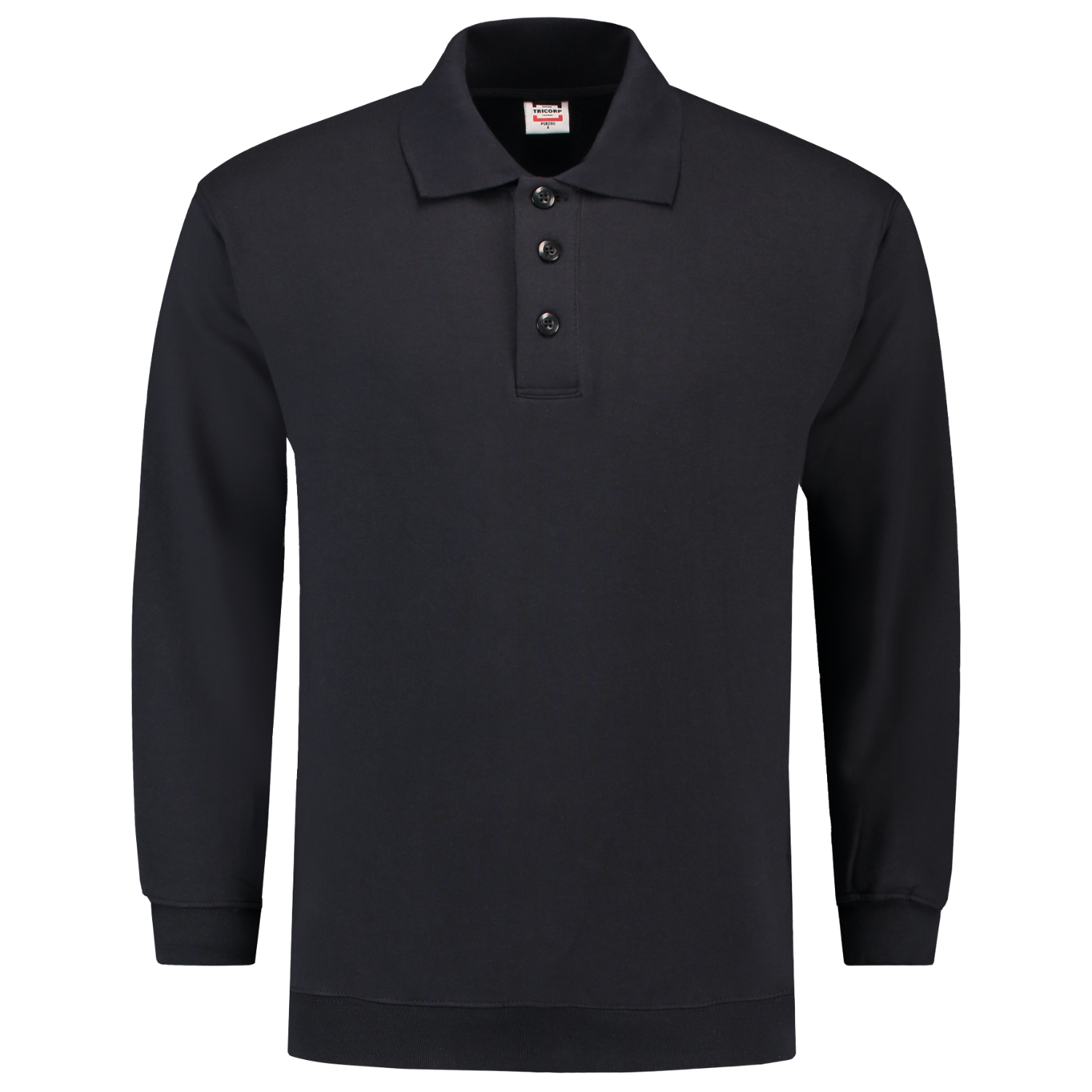 Tricorp Sweatshirt Polokragen und Bund 301005