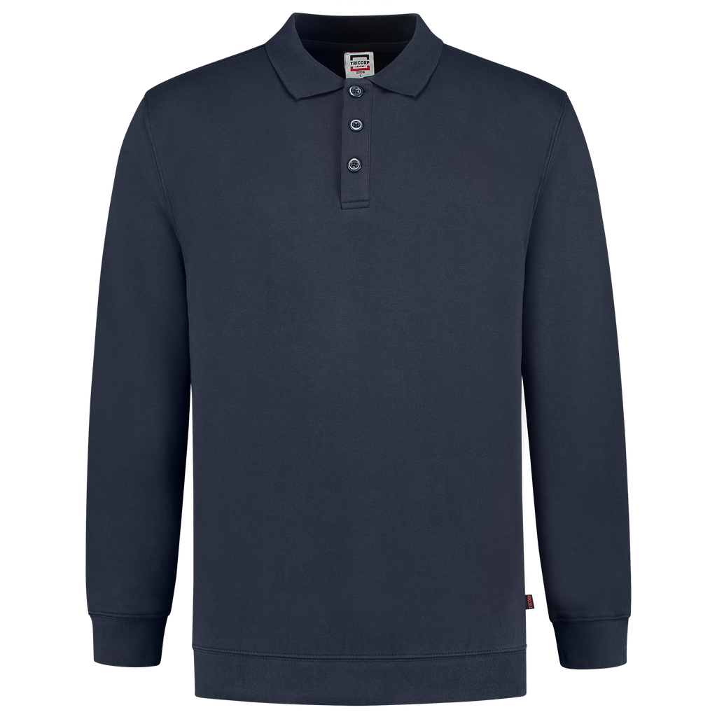 Tricorp Sweatshirt Polokragen Bund Waschbar 60°C 301016