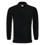 Tricorp Sweatshirt Polokragen Bicolor Brusttasche 302001