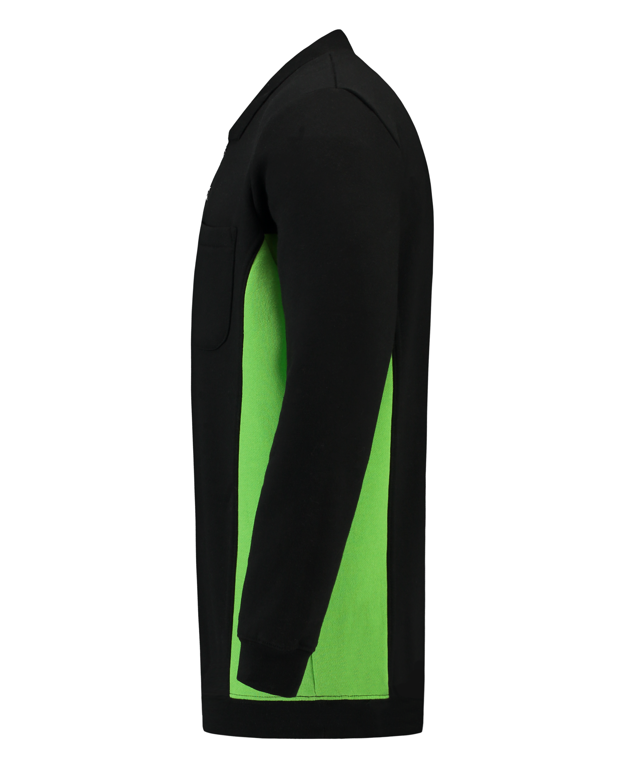 Tricorp Sweatshirt Polokragen Bicolor Brusttasche 302001