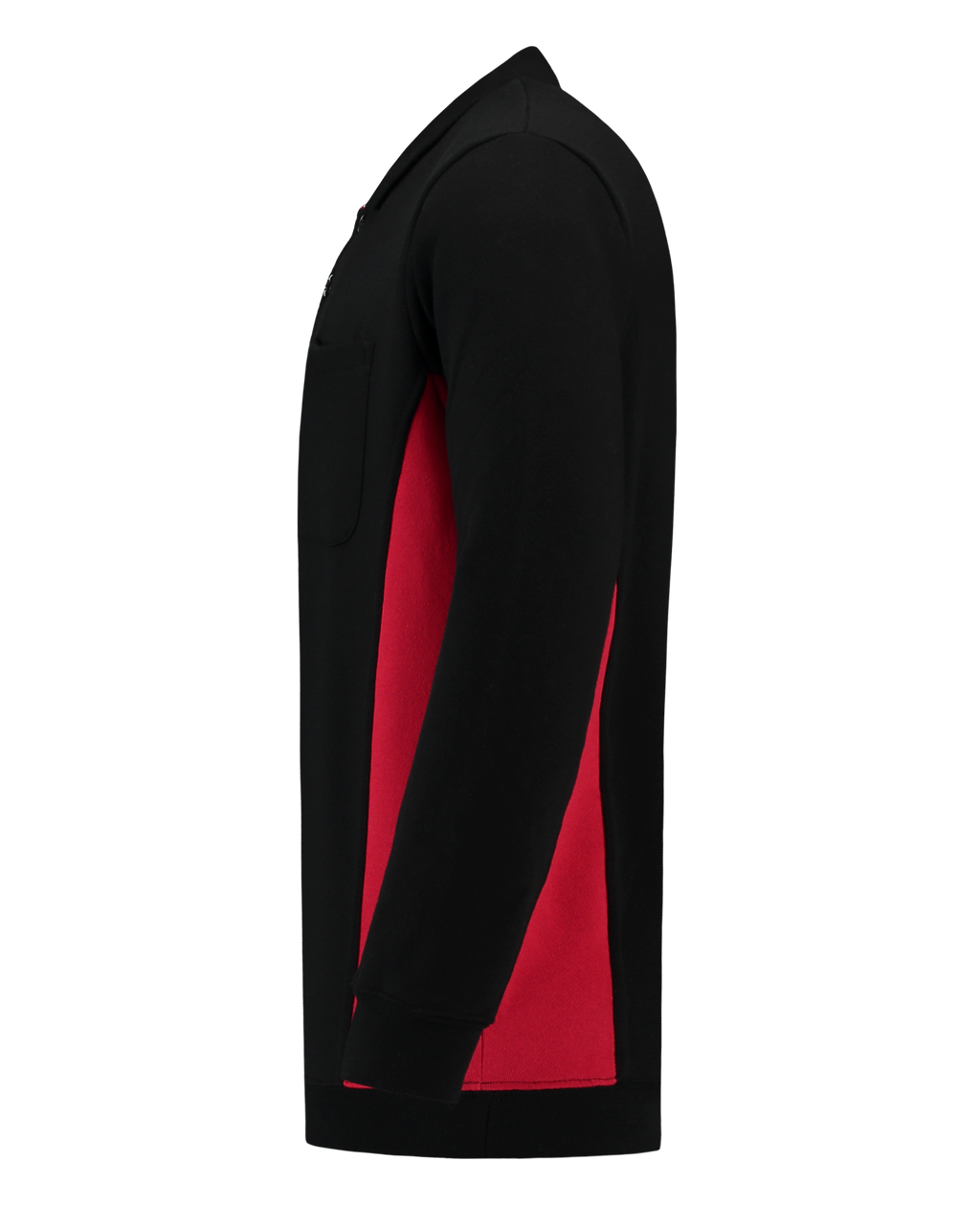 Tricorp Sweatshirt Polokragen Bicolor Brusttasche 302001
