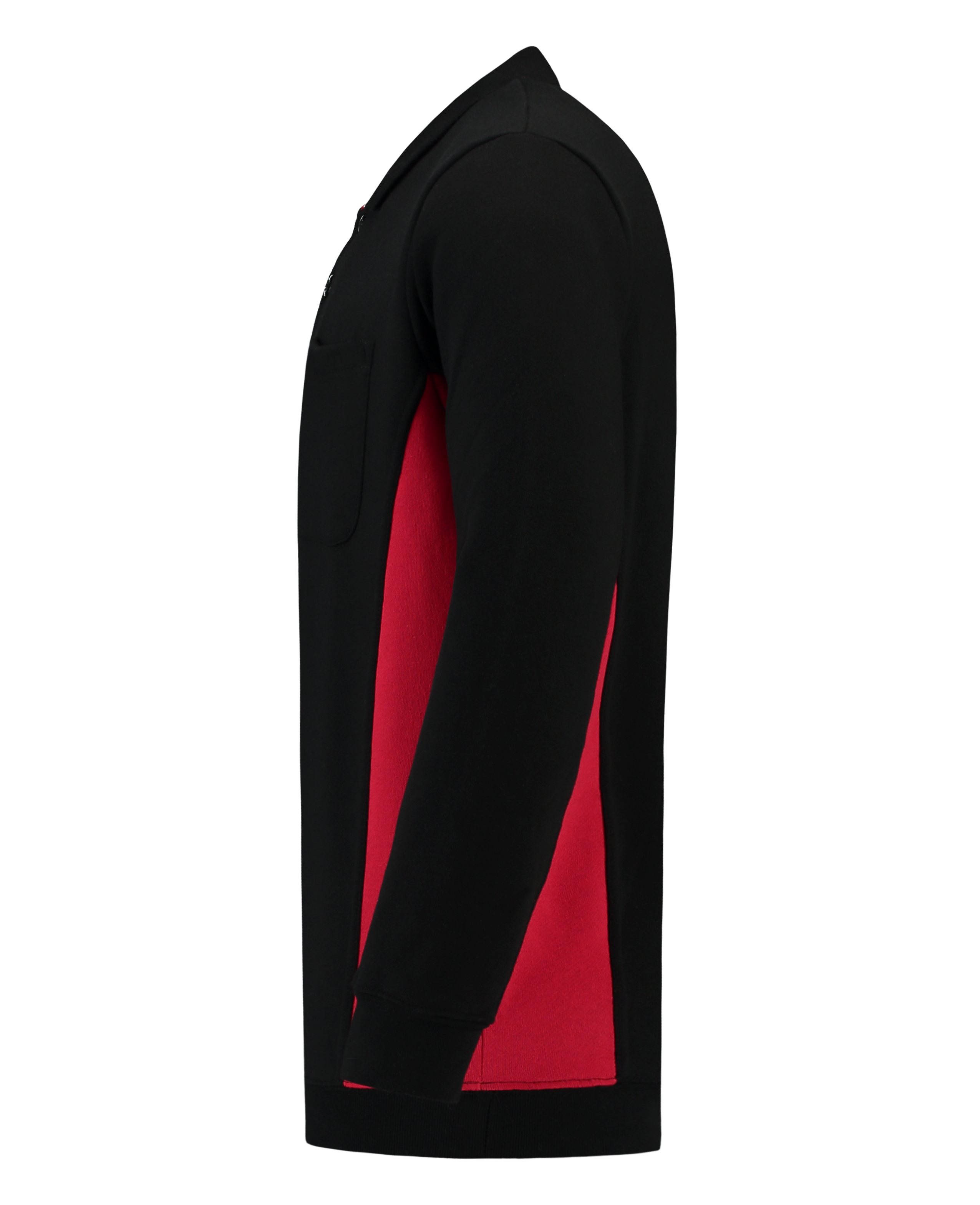 Tricorp Sweatshirt Polokragen Bicolor Brusttasche 302001