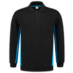 Tricorp Sweatshirt Polokragen Bicolor Brusttasche 302001