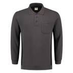 Tricorp Sweatshirt Polokragen Bicolor Brusttasche 302001