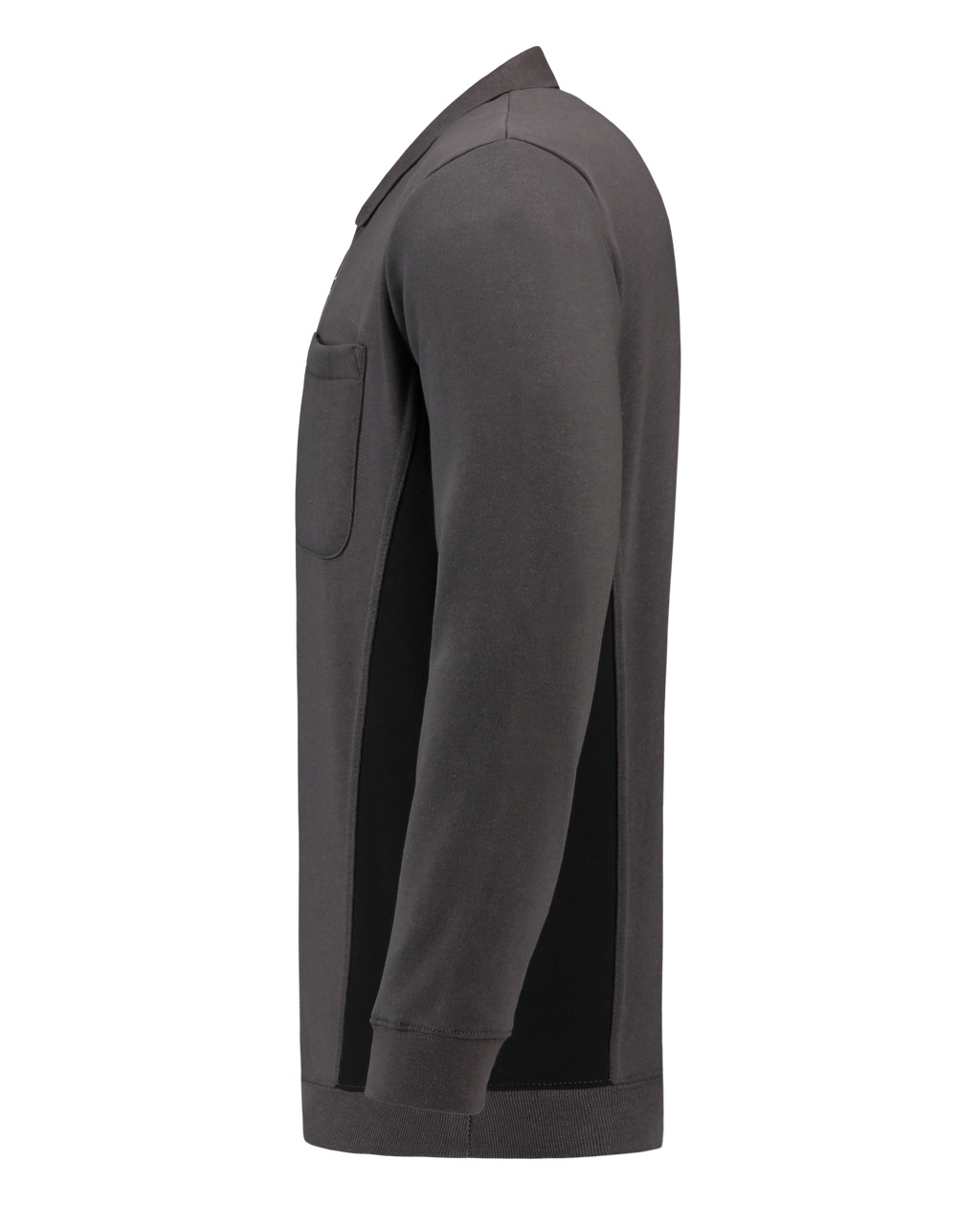 Tricorp Sweatshirt Polokragen Bicolor Brusttasche 302001