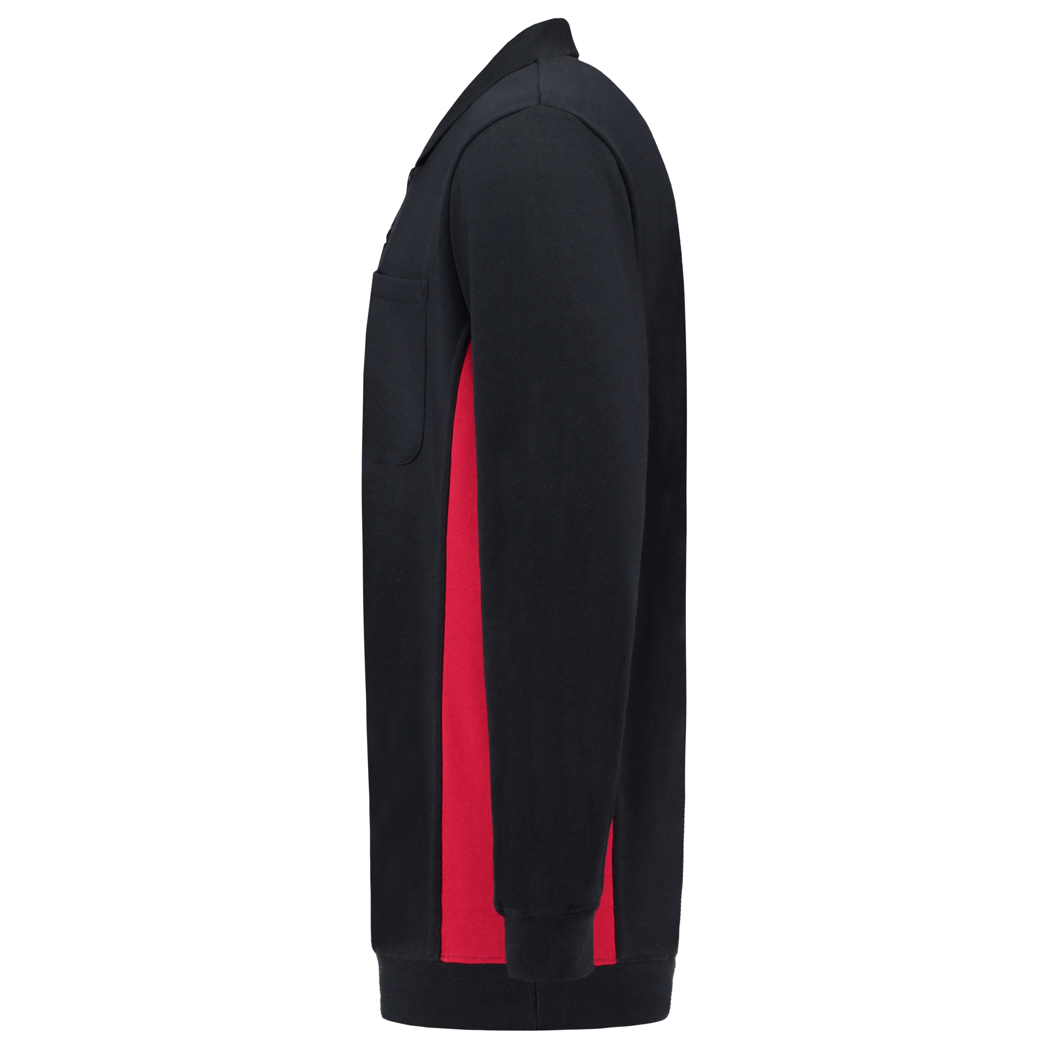 Tricorp Sweatshirt Polokragen Bicolor Brusttasche 302001
