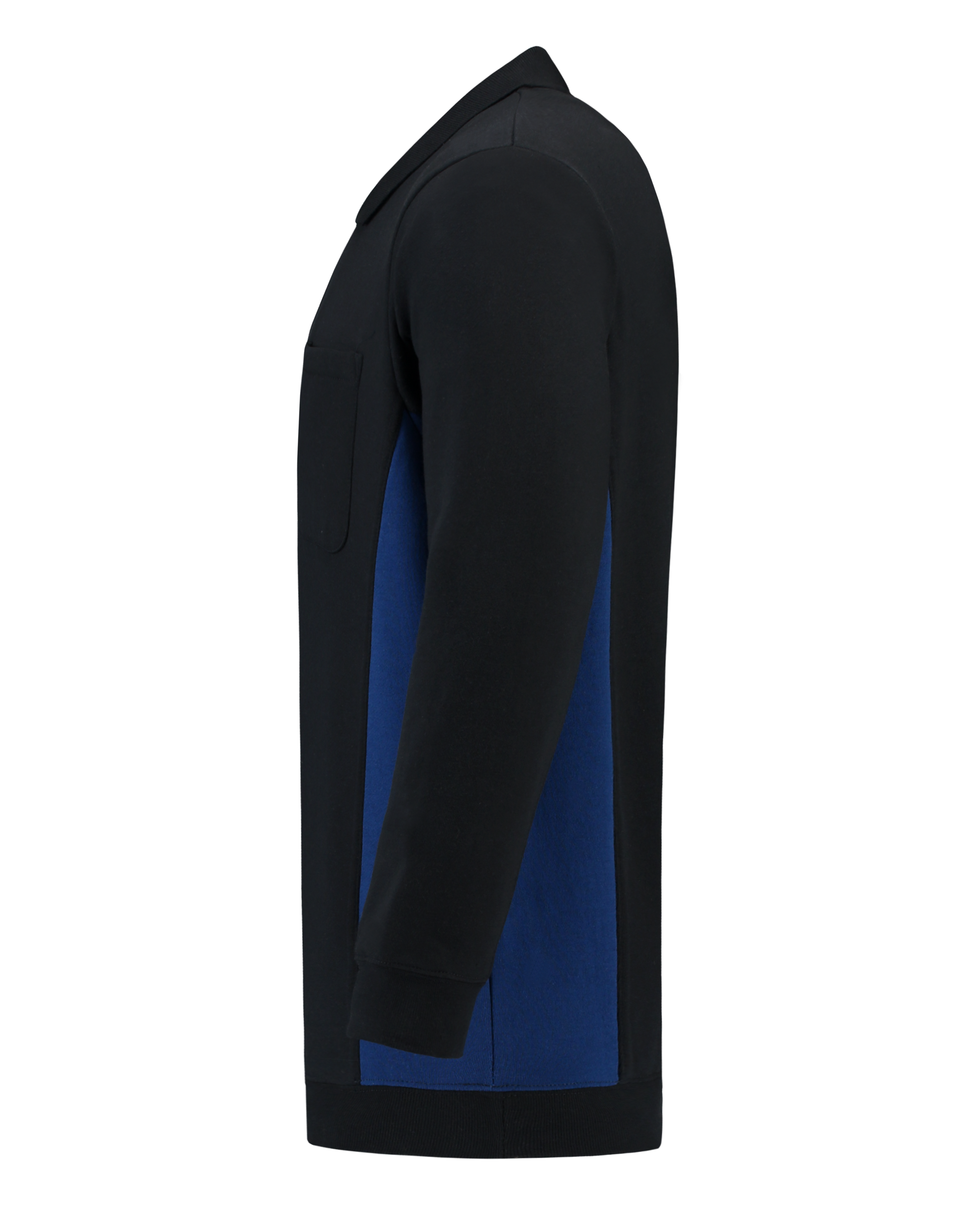 Tricorp Sweatshirt Polokragen Bicolor Brusttasche 302001