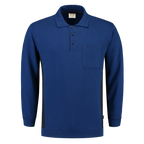 Tricorp Sweatshirt Polokragen Bicolor Brusttasche 302001
