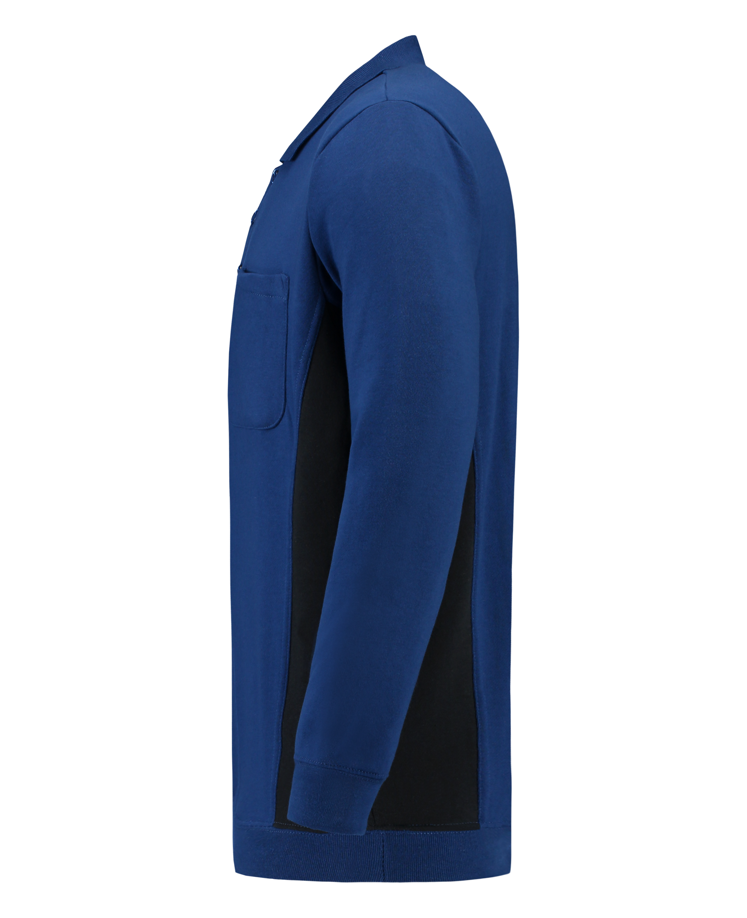 Tricorp Sweatshirt Polokragen Bicolor Brusttasche 302001